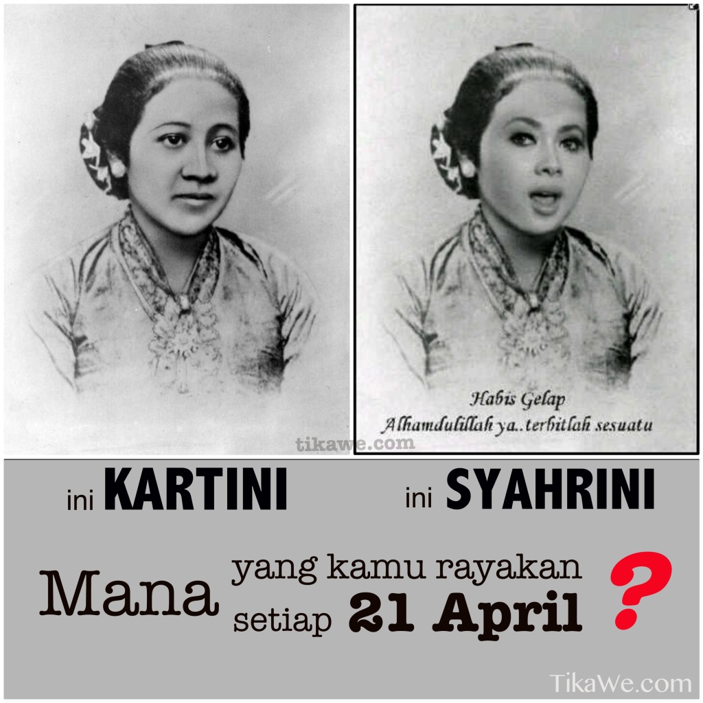 Kartini vs Syahrini